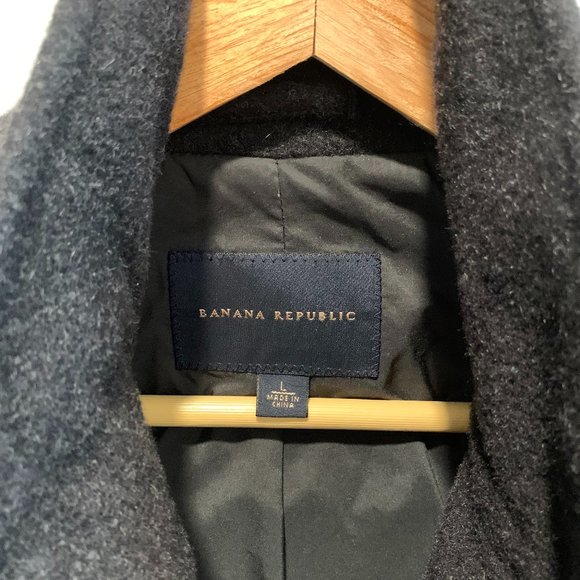 Banana Republic wool coat size Large - Picture 3 of 4